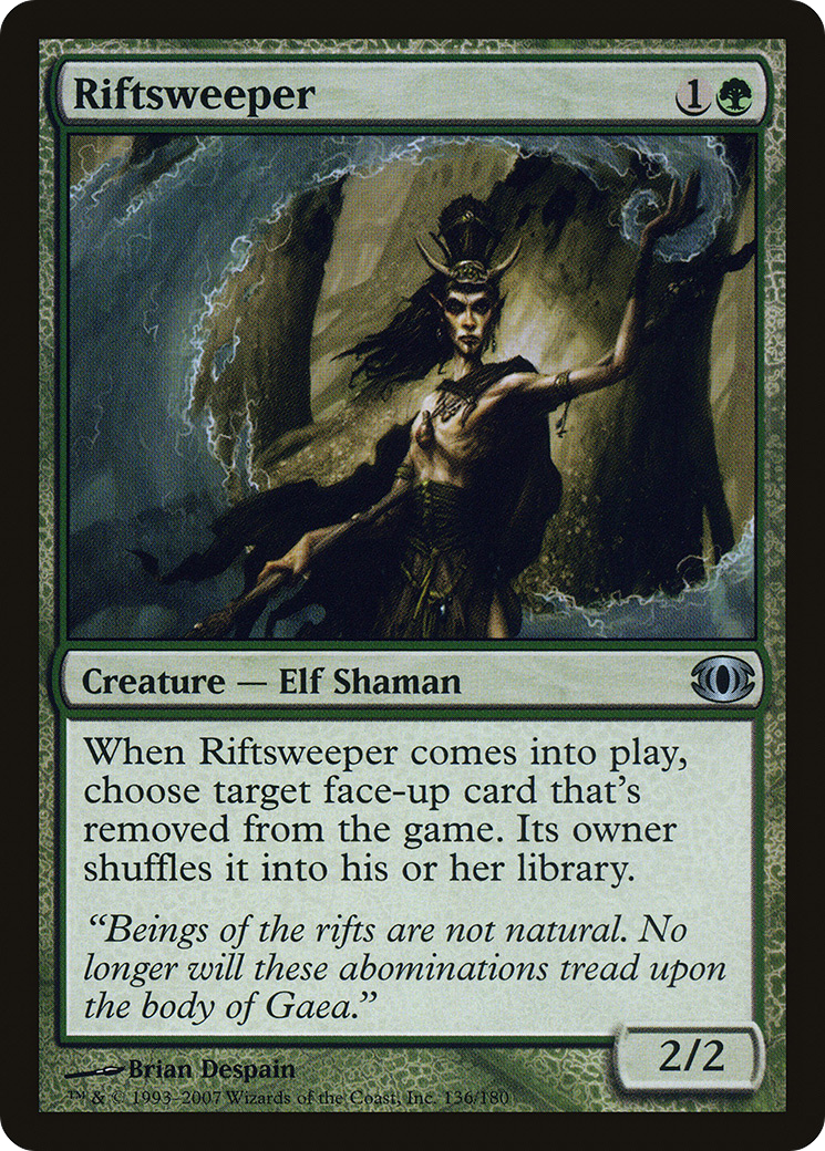 Riftsweeper (FUT-136) - Future Sight - Premium MTG Single from Wizards of the Coast - Just $0.39! Shop now at Game Crave Tournament Store