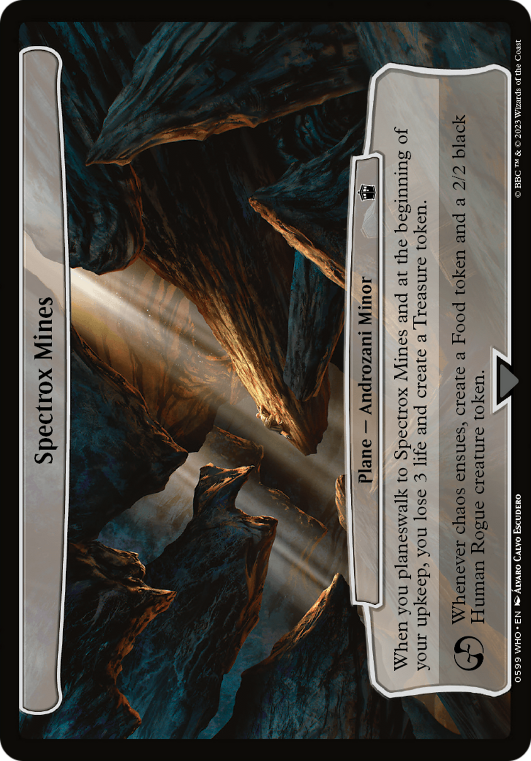Spectrox Mines (WHO-599) - Doctor Who - Premium MTG Single from Wizards of the Coast - Just $0.26! Shop now at Game Crave Tournament Store
