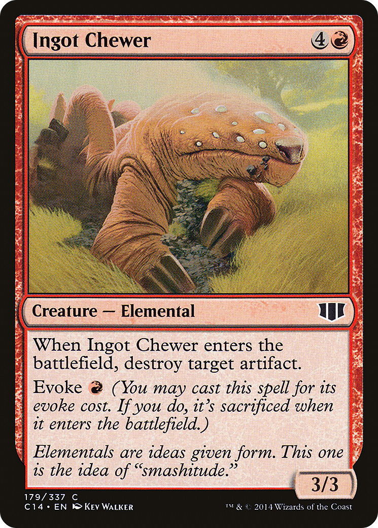 Ingot Chewer (C14-179) - Commander 2014 - Premium MTG Single from Wizards of the Coast - Just $0.08! Shop now at Game Crave Tournament Store
