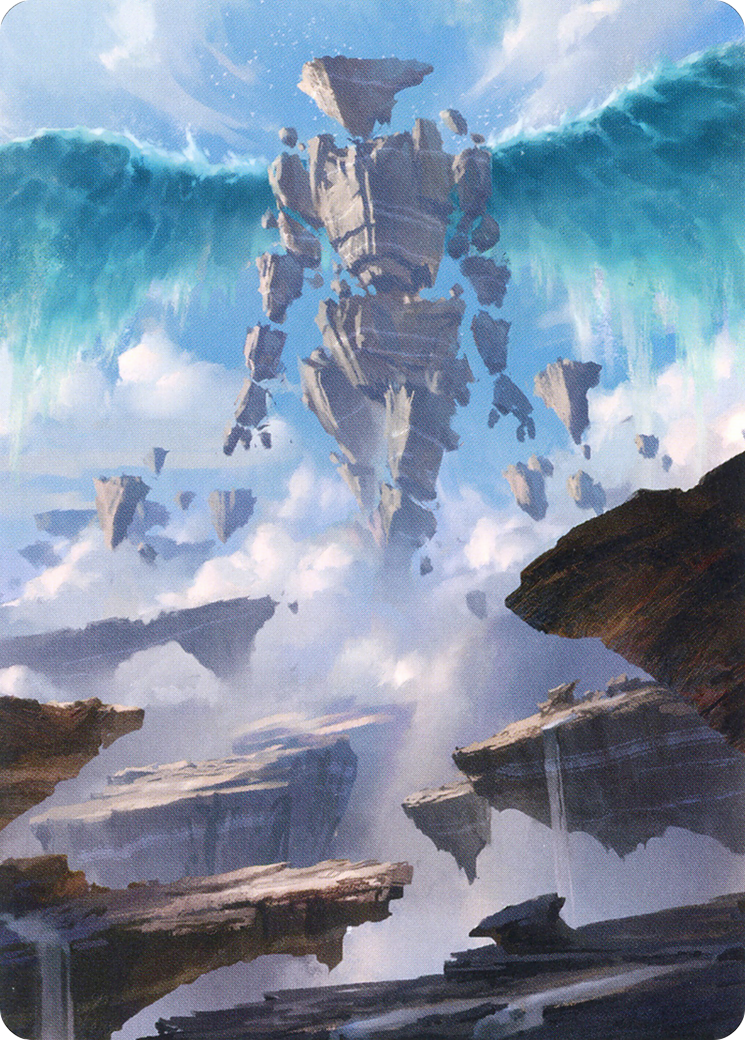 Celestial Colonnade // Celestial Colonnade (AZNR-033) - Zendikar Rising Art Series (Borderless) Foil - Premium MTG Single from Wizards of the Coast - Just $0! Shop now at Game Crave Tournament Store