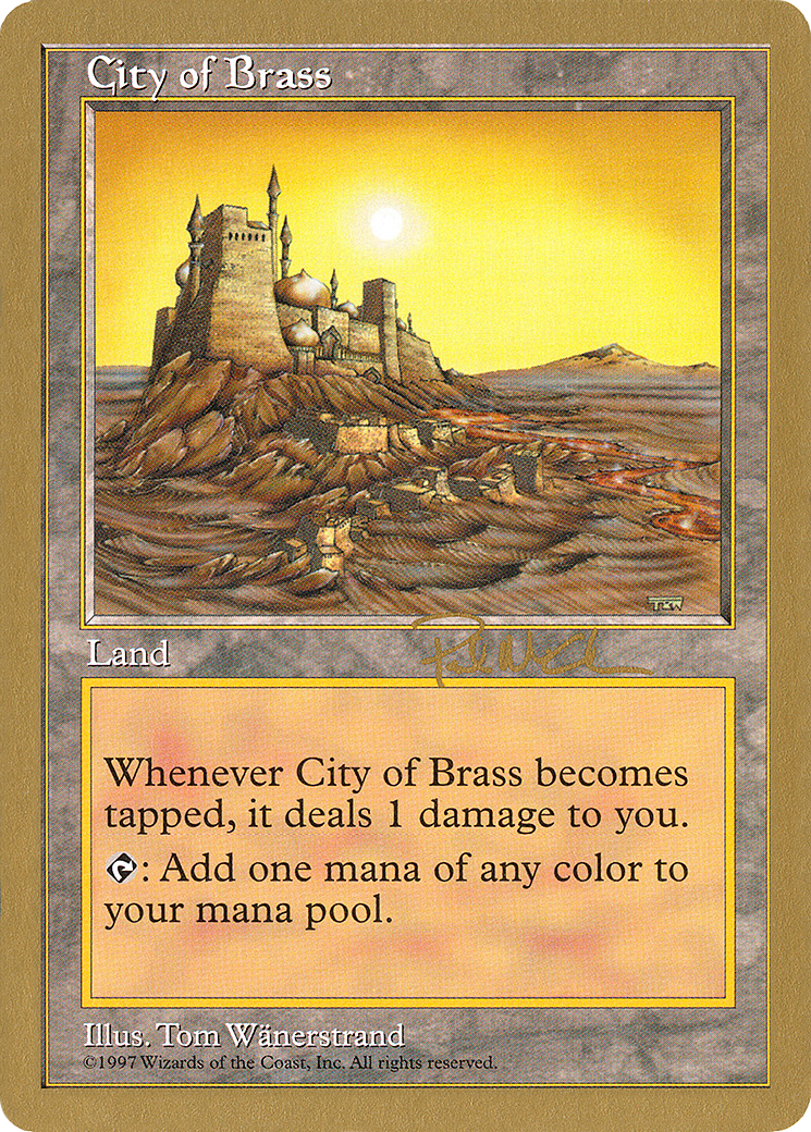 City of Brass (WC97-PM413) - World Championship Decks 1997 - Premium MTG Single from Wizards of the Coast - Just $4.96! Shop now at Game Crave Tournament Store