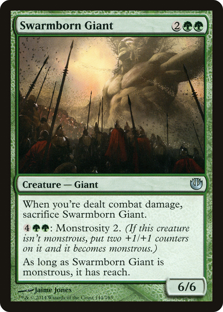 Swarmborn Giant (JOU-144) - Journey into Nyx Foil - Premium MTG Single from Wizards of the Coast - Just $0.32! Shop now at Game Crave Tournament Store