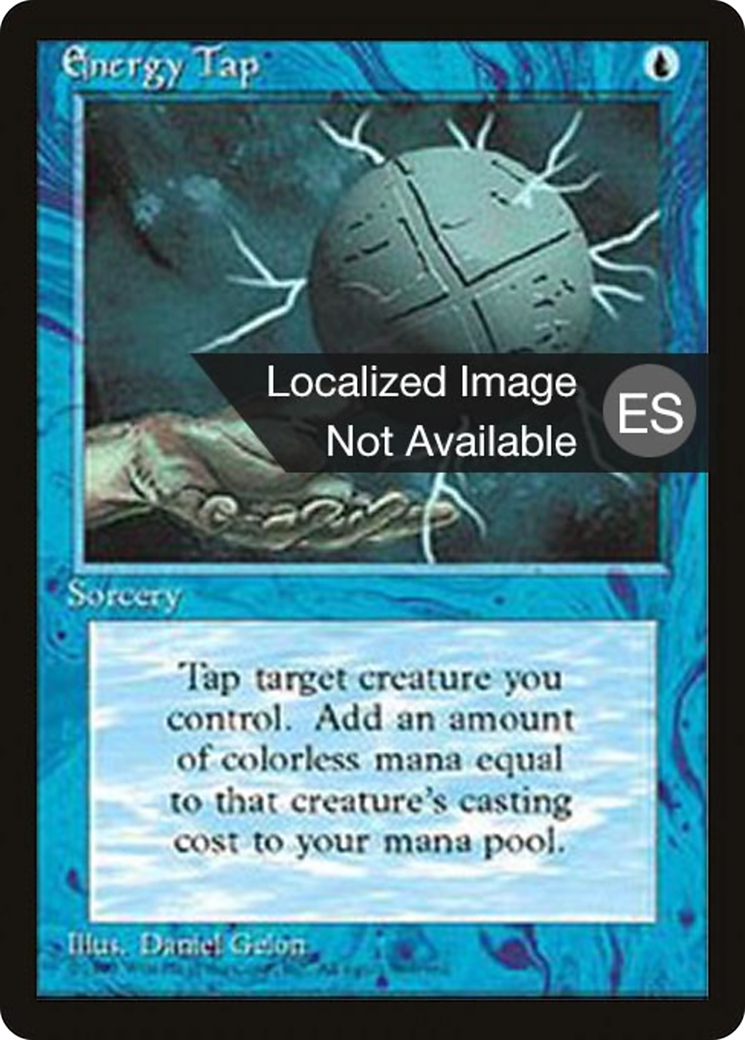 Energy Tap (4BB-069) - Fourth Edition Foreign Black Border - Premium MTG Single from Wizards of the Coast - Just $1.19! Shop now at Game Crave Tournament Store