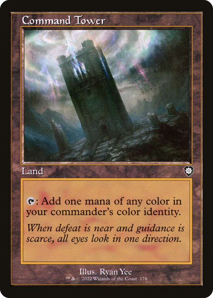 Command Tower (BRC-178) - The Brothers' War Commander - Premium MTG Single from Wizards of the Coast - Just $0.72! Shop now at Game Crave Tournament Store