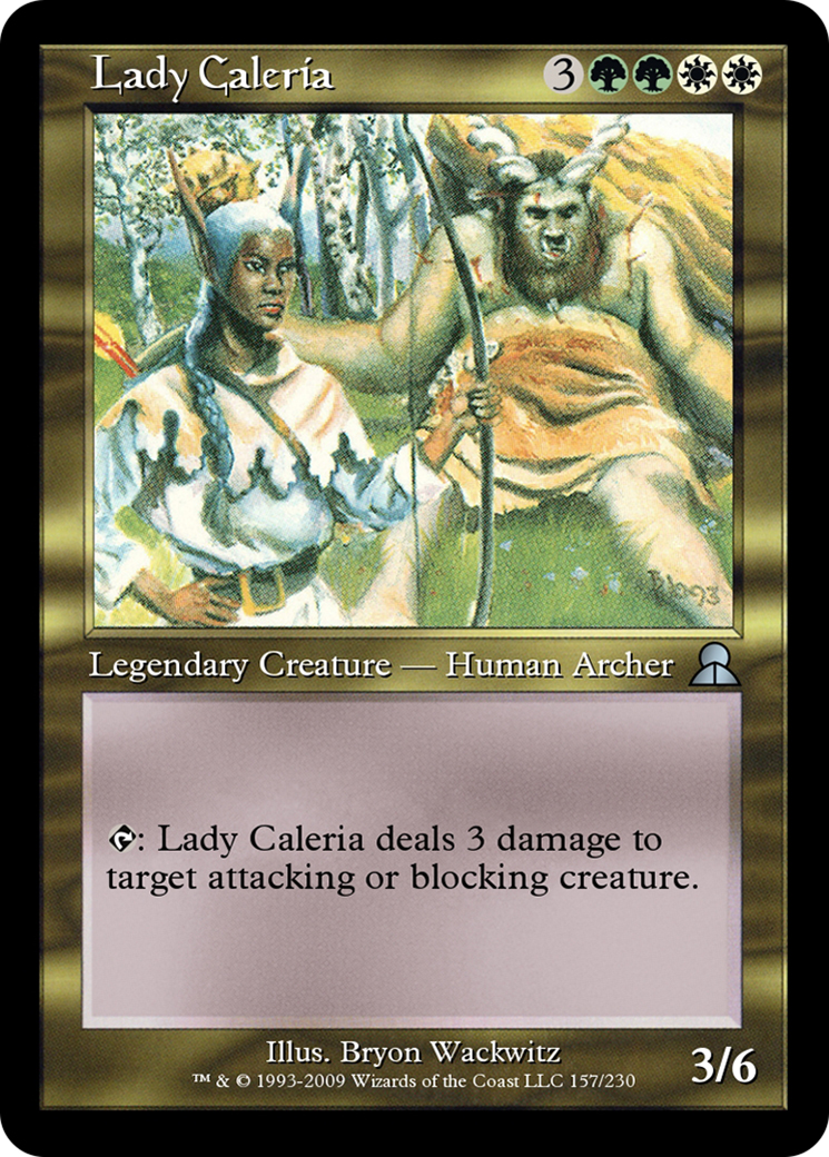 Lady Caleria (ME3-157) - Masters Edition III Foil - Premium MTG Single from Wizards of the Coast - Just $0! Shop now at Game Crave Tournament Store