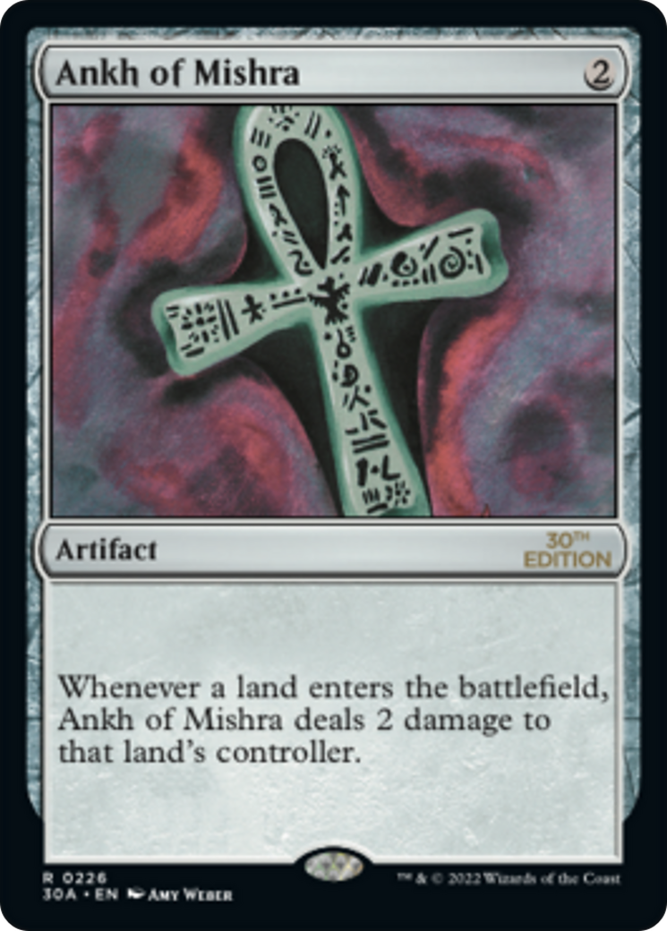 Ankh of Mishra (30A-226) - 30th Anniversary Edition - Premium MTG Single from Wizards of the Coast - Just $7.19! Shop now at Game Crave Tournament Store
