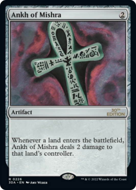 Ankh of Mishra (30A-226) - 30th Anniversary Edition - Premium MTG Single from Wizards of the Coast - Just $7.19! Shop now at Game Crave Tournament Store