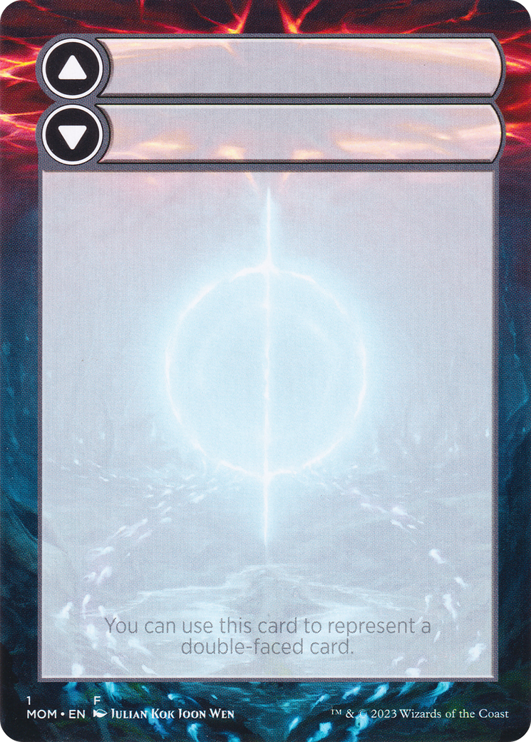 Double-Faced Substitute Card (SMOM-001) - March of the Machine Substitute Cards (Borderless) - Premium MTG Single from Wizards of the Coast - Just $0! Shop now at Game Crave Tournament Store