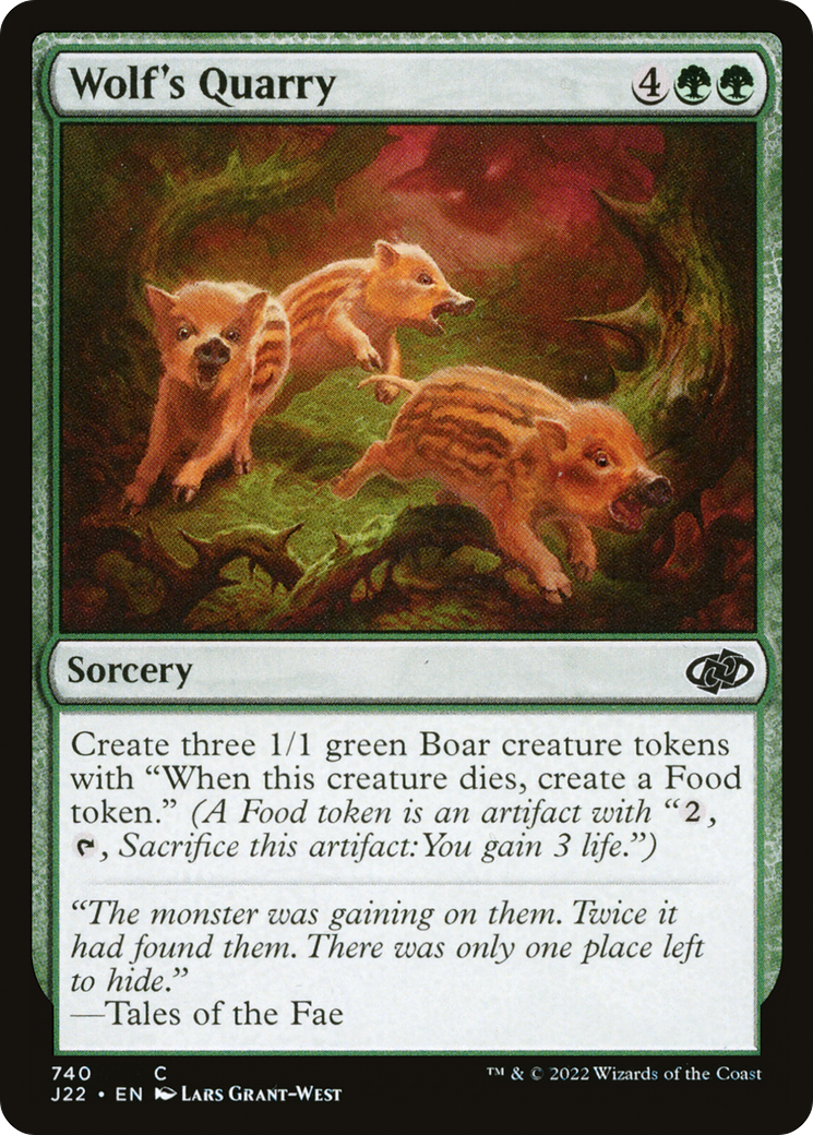 Wolf's Quarry (J22-740) - Jumpstart 2022 - Premium MTG Single from Wizards of the Coast - Just $0.18! Shop now at Game Crave Tournament Store