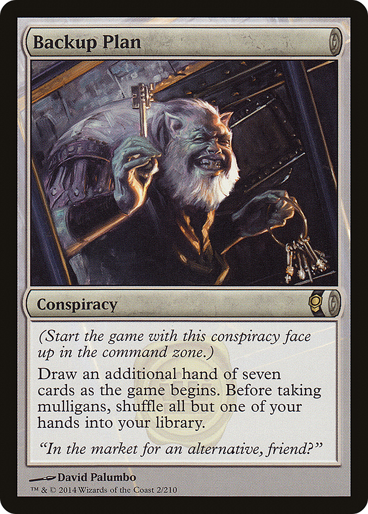 Backup Plan (CNS-002) - Conspiracy - Premium MTG Single from Wizards of the Coast - Just $0.08! Shop now at Game Crave Tournament Store