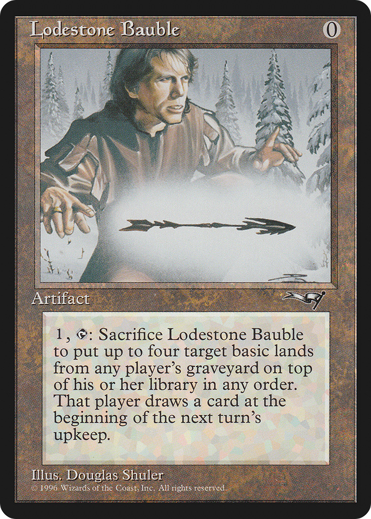 Lodestone Bauble (ALL-122) - Alliances - Premium MTG Single from Wizards of the Coast - Just $0.66! Shop now at Game Crave Tournament Store