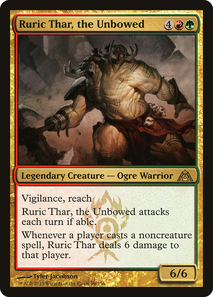 Ruric Thar, the Unbowed (DGM-099) - Dragon's Maze - Premium MTG Single from Wizards of the Coast - Just $0.28! Shop now at Game Crave Tournament Store