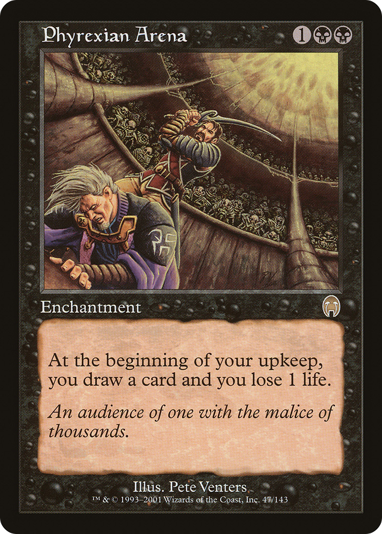 Phyrexian Arena (APC-047) - Apocalypse - Premium MTG Single from Wizards of the Coast - Just $7.54! Shop now at Game Crave Tournament Store
