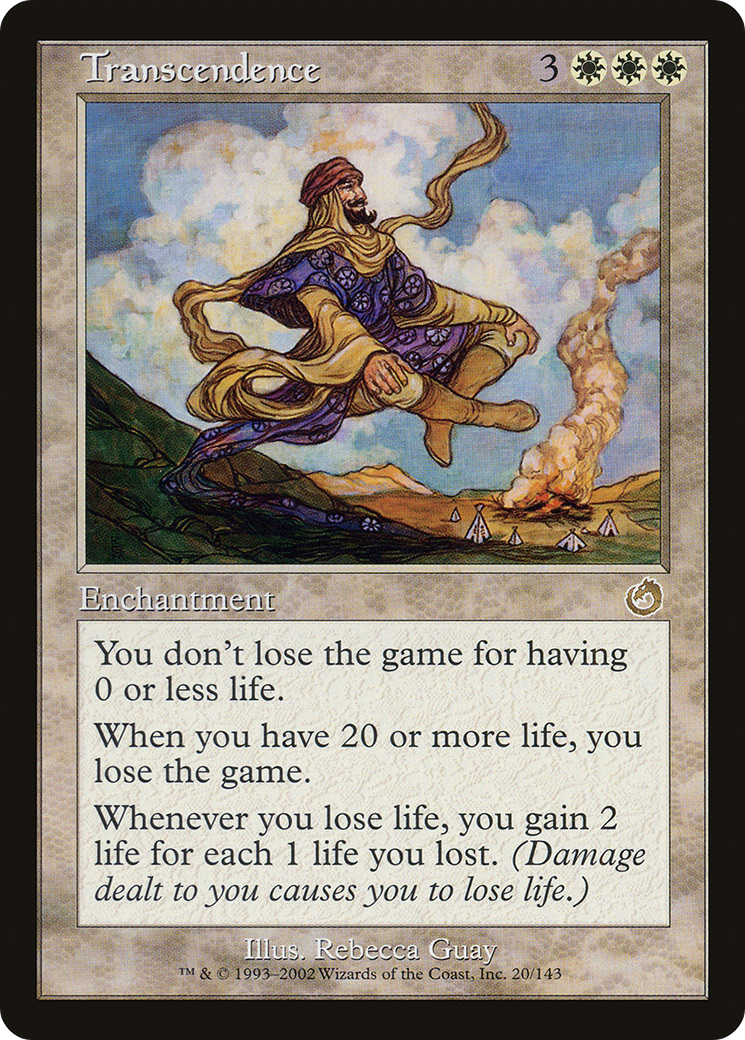 Transcendence (TOR-020) - Torment Foil - Premium MTG Single from Wizards of the Coast - Just $21.01! Shop now at Game Crave Tournament Store