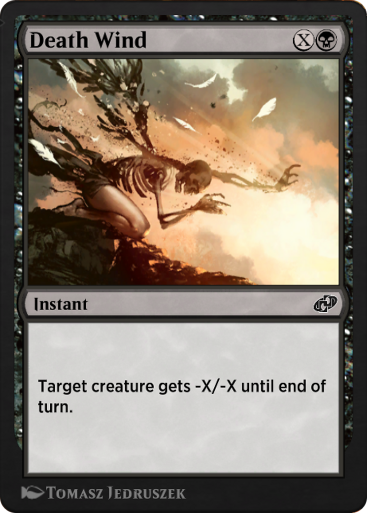 Death Wind (J21-314) - Jumpstart: Historic Horizons - Premium MTG Single from Wizards of the Coast - Just $0! Shop now at Game Crave Tournament Store