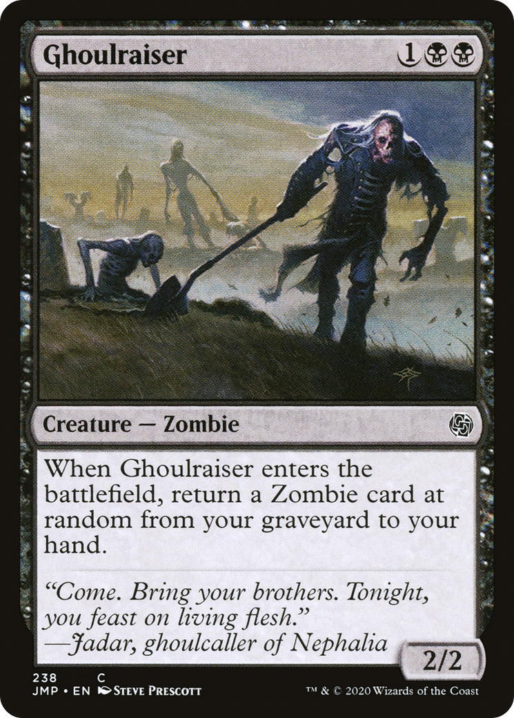 Ghoulraiser (JMP-238) - Jumpstart - Premium MTG Single from Wizards of the Coast - Just $0.08! Shop now at Game Crave Tournament Store