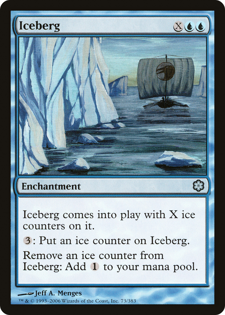 Iceberg (CST-073) - Coldsnap Theme Decks - Premium MTG Single from Wizards of the Coast - Just $0.13! Shop now at Game Crave Tournament Store