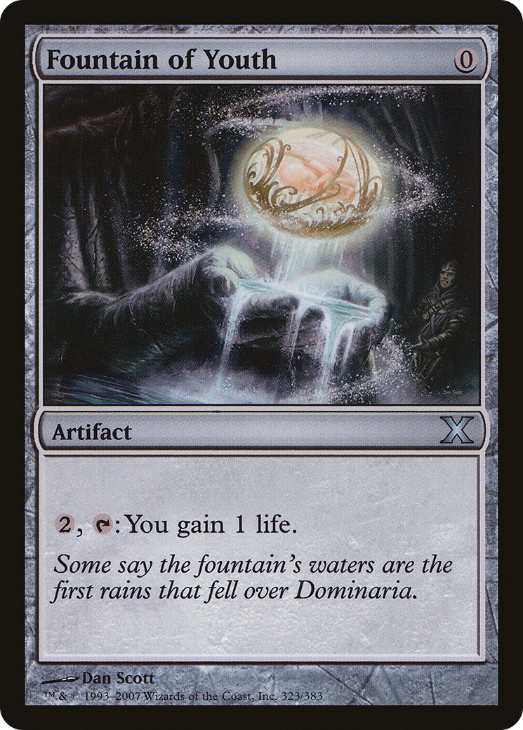 Fountain of Youth (10E-323) - Tenth Edition Foil - Premium MTG Single from Wizards of the Coast - Just $0.67! Shop now at Game Crave Tournament Store