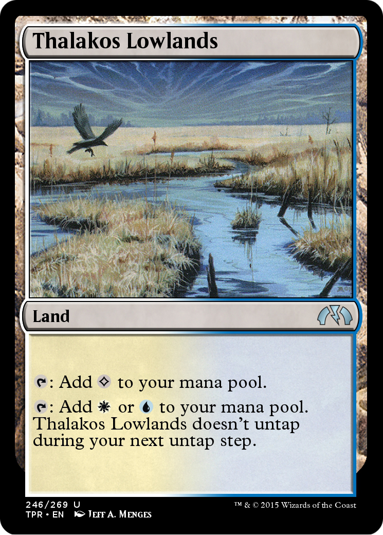 Thalakos Lowlands (TPR-246) - Tempest Remastered - Premium MTG Single from Wizards of the Coast - Just $0! Shop now at Game Crave Tournament Store