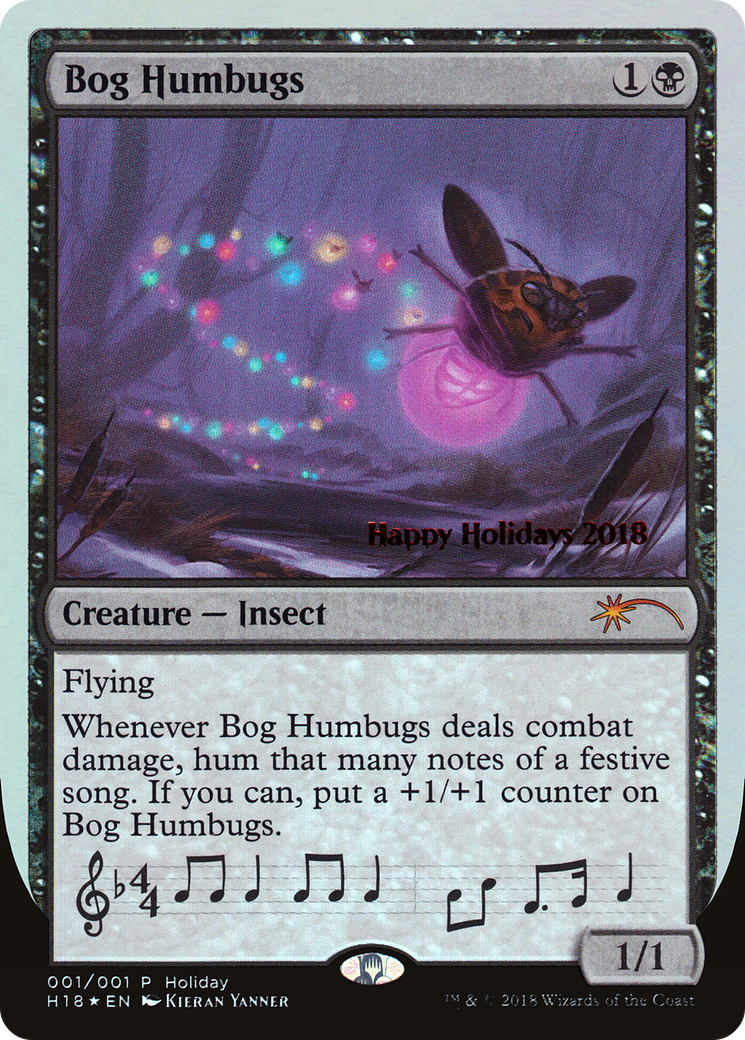 Bog Humbugs (HHO-018) - Happy Holidays Foil - Premium MTG Single from Wizards of the Coast - Just $5.75! Shop now at Game Crave Tournament Store