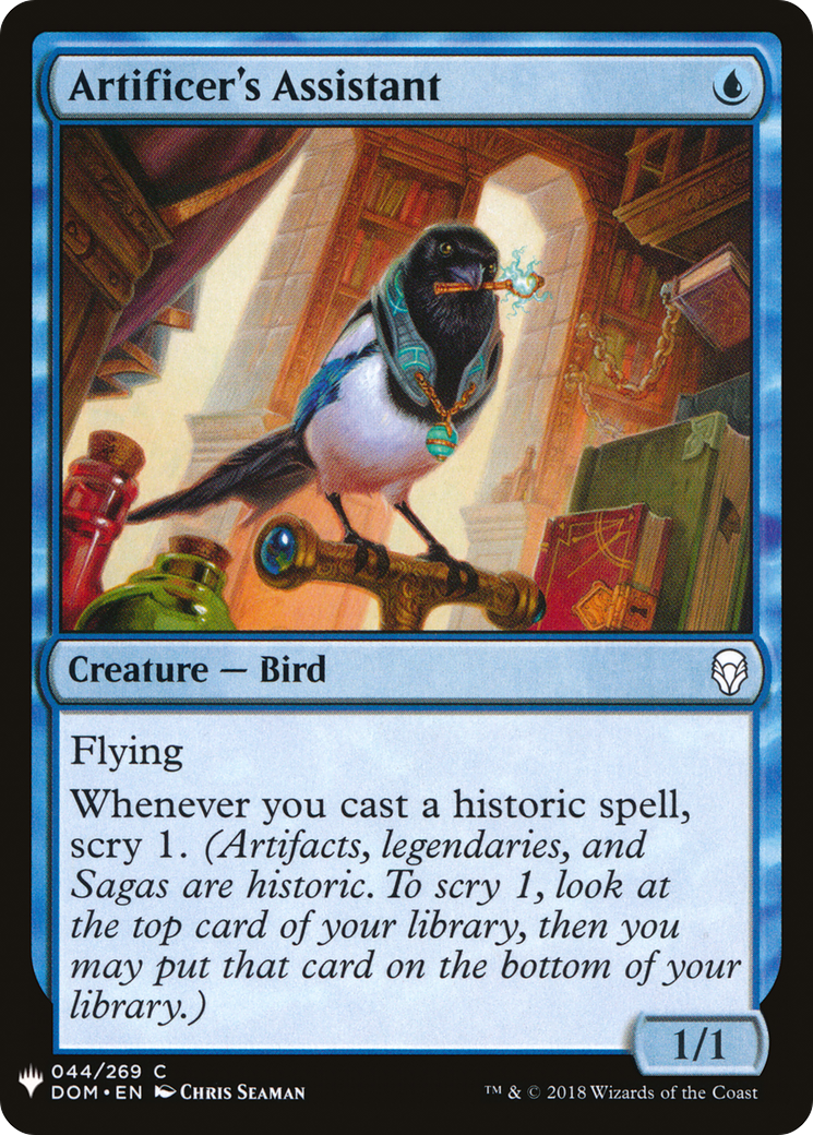 Artificer's Assistant (MB1-291) - Mystery Booster - Premium MTG Single from Wizards of the Coast - Just $0.25! Shop now at Game Crave Tournament Store