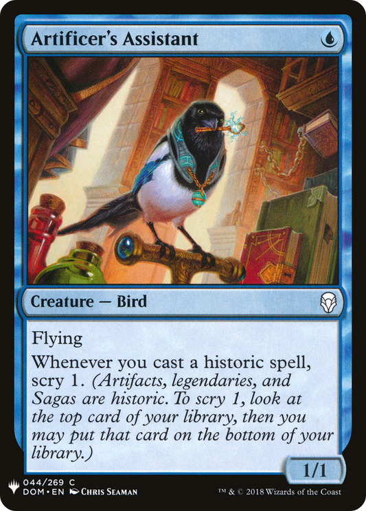 Artificer's Assistant (MB1-291) - Mystery Booster - Premium MTG Single from Wizards of the Coast - Just $0.25! Shop now at Game Crave Tournament Store