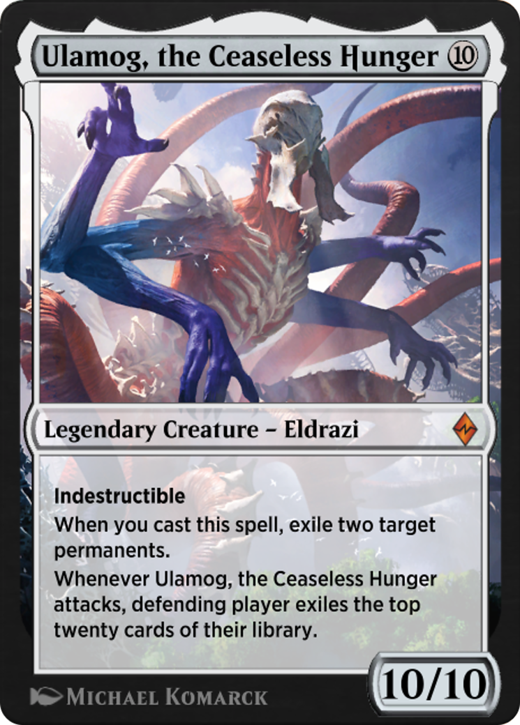 Ulamog, the Ceaseless Hunger (HA3-001) - Historic Anthology 3 - Premium MTG Single from Wizards of the Coast - Just $0! Shop now at Game Crave Tournament Store
