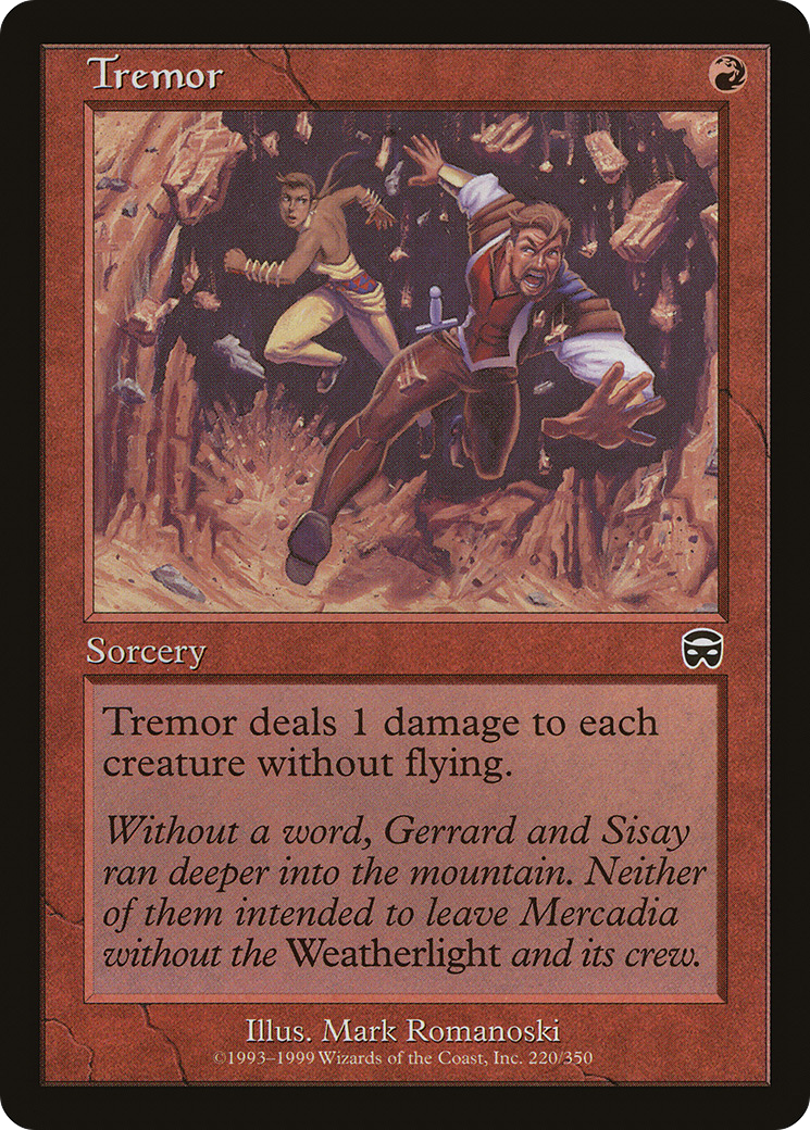 Tremor (MMQ-220) - Mercadian Masques Foil - Premium MTG Single from Wizards of the Coast - Just $0.60! Shop now at Game Crave Tournament Store