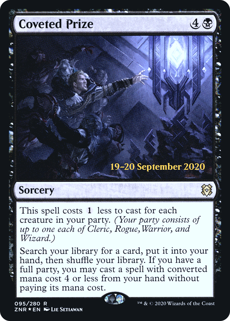 Coveted Prize (PZNR-95S) - Zendikar Rising Promos Foil - Premium MTG Single from Wizards of the Coast - Just $0.13! Shop now at Game Crave Tournament Store
