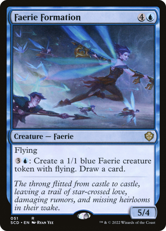 Faerie Formation (SCD-051) - Starter Commander Decks - Premium MTG Single from Wizards of the Coast - Just $0.08! Shop now at Game Crave Tournament Store