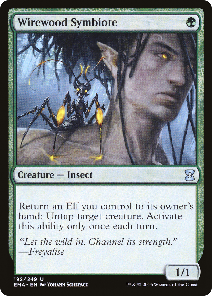 Wirewood Symbiote (EMA-192) - Eternal Masters - Premium MTG Single from Wizards of the Coast - Just $0.10! Shop now at Game Crave Tournament Store