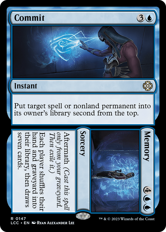 Commit // Memory (LCC-147) - The Lost Caverns of Ixalan Commander - Premium MTG Single from Wizards of the Coast - Just $0.08! Shop now at Game Crave Tournament Store