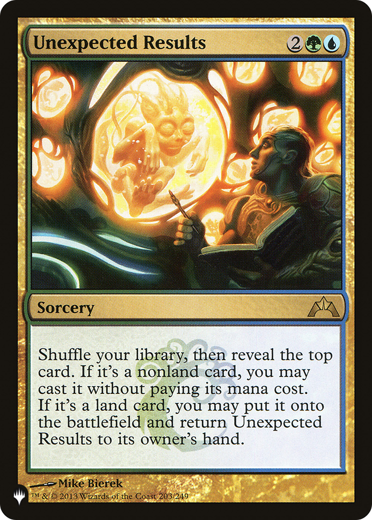 Unexpected Results (PLIST-387) - The List - Premium MTG Single from Wizards of the Coast - Just $0.10! Shop now at Game Crave Tournament Store