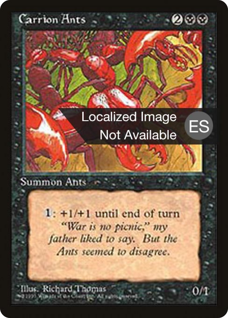 Carrion Ants (4BB-125) - Fourth Edition Foreign Black Border - Premium MTG Single from Wizards of the Coast - Just $0.48! Shop now at Game Crave Tournament Store