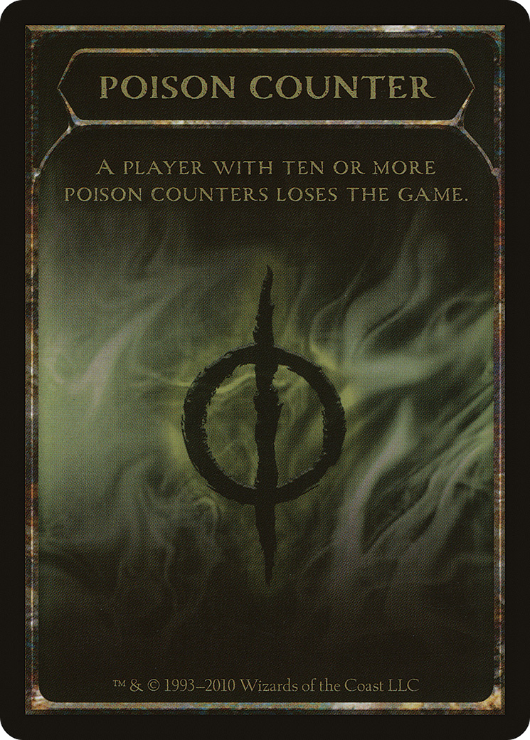 Poison Counter (TSOM-010) - Scars of Mirrodin Tokens - Premium MTG Single from Wizards of the Coast - Just $0.08! Shop now at Game Crave Tournament Store