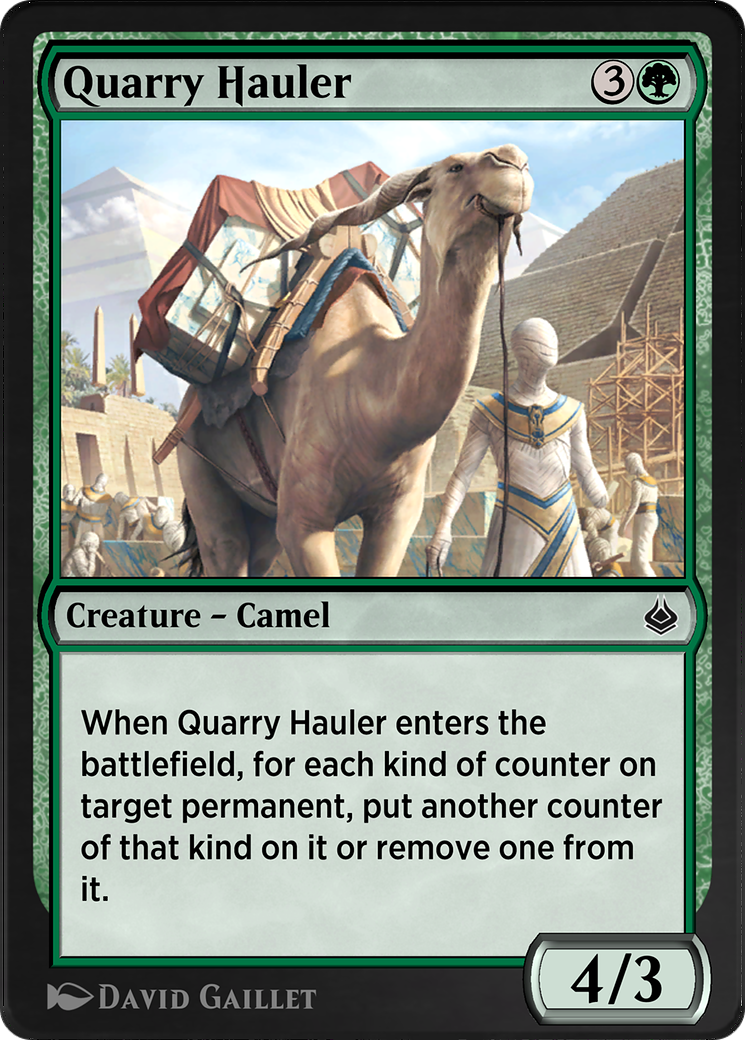 Quarry Hauler (AKR-210) - Amonkhet Remastered - Premium MTG Single from Wizards of the Coast - Just $0! Shop now at Game Crave Tournament Store