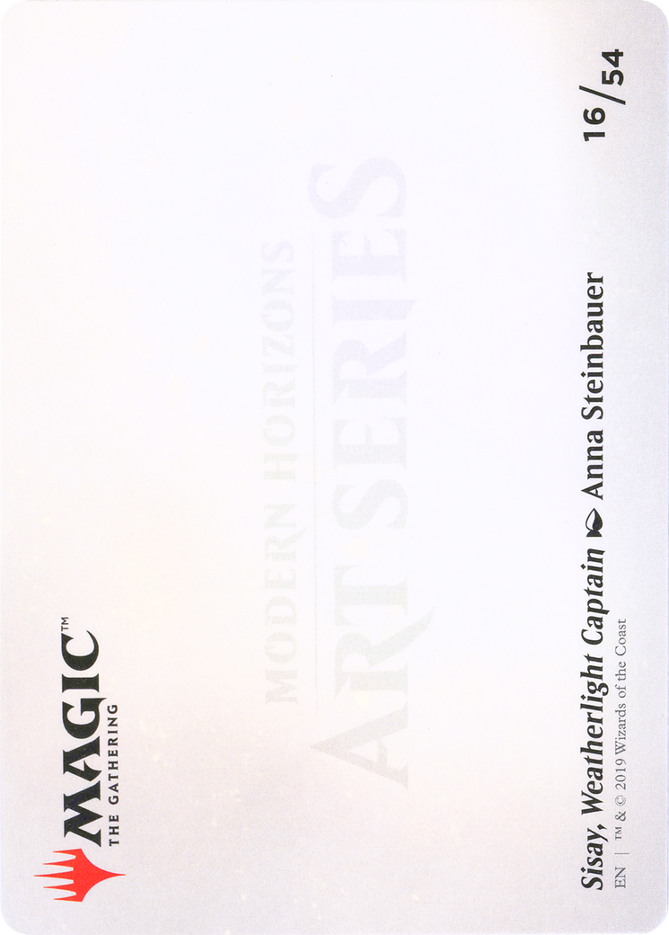 Sisay, Weatherlight Captain // Sisay, Weatherlight Captain (AMH1-016) - Modern Horizons Art Series (Borderless) - Premium MTG Single from Wizards of the Coast - Just $0! Shop now at Game Crave Tournament Store