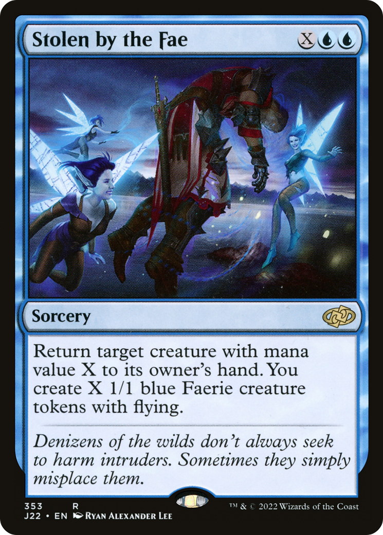 Stolen by the Fae (J22-353) - Jumpstart 2022 - Premium MTG Single from Wizards of the Coast - Just $0.26! Shop now at Game Crave Tournament Store