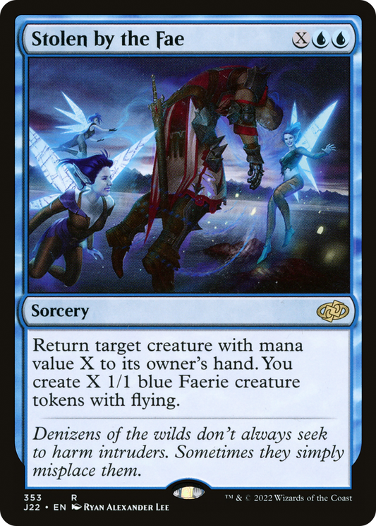 Stolen by the Fae (J22-353) - Jumpstart 2022 - Premium MTG Single from Wizards of the Coast - Just $0.26! Shop now at Game Crave Tournament Store