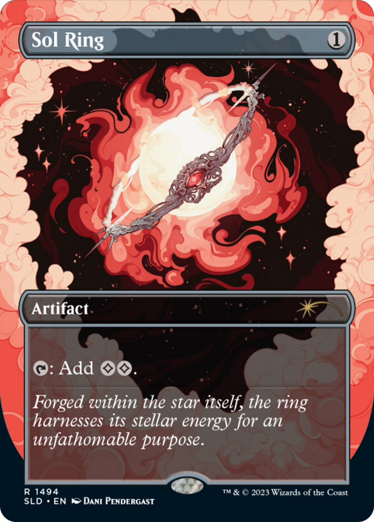 Sol Ring (SLD-1494) - Secret Lair Drop (Borderless) Foil - Premium MTG Single from Wizards of the Coast - Just $50.11! Shop now at Game Crave Tournament Store