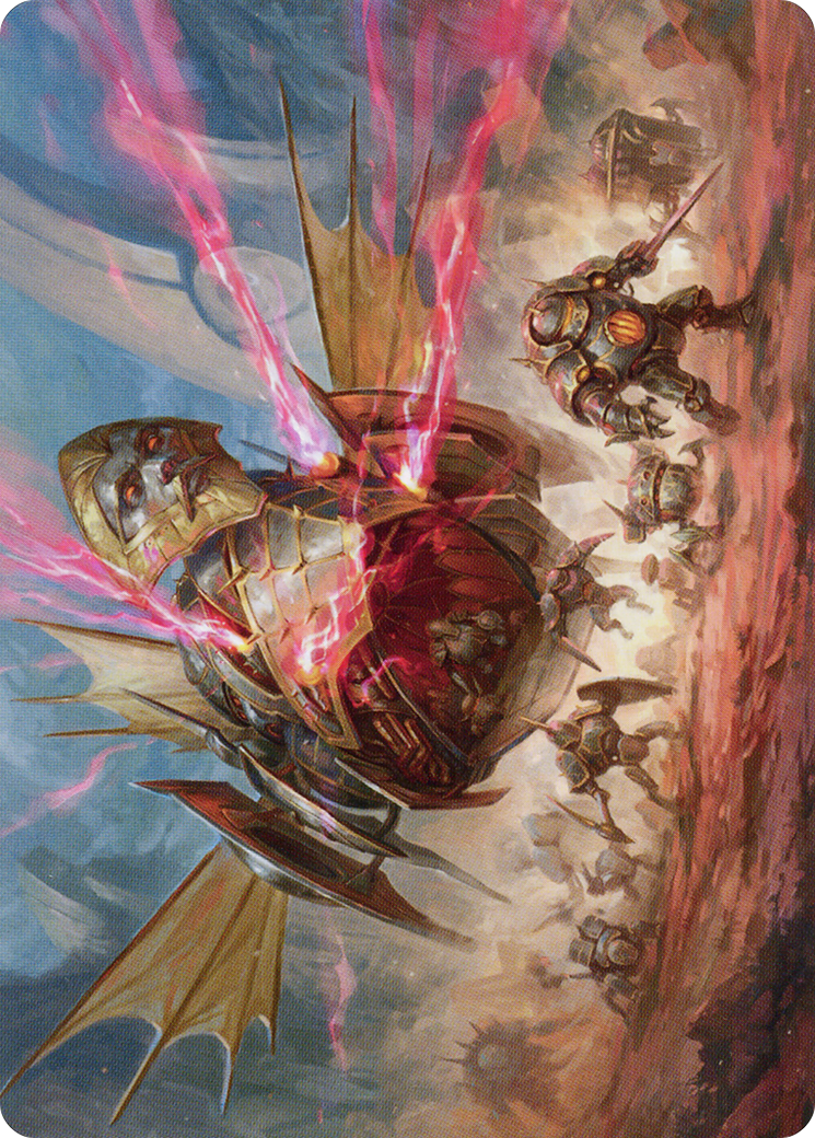 Liberator, Urza's Battlethopter // Liberator, Urza's Battlethopter (ABRO-044) - The Brothers' War Art Series (Borderless) Foil - Premium MTG Single from Wizards of the Coast - Just $0! Shop now at Game Crave Tournament Store