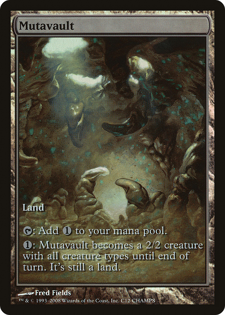 Mutavault (PCMP-012) - Champs and States Foil - Premium MTG Single from Wizards of the Coast - Just $0.08! Shop now at Game Crave Tournament Store