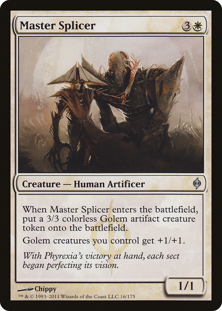 Master Splicer (NPH-016) - New Phyrexia - Premium MTG Single from Wizards of the Coast - Just $0.25! Shop now at Game Crave Tournament Store