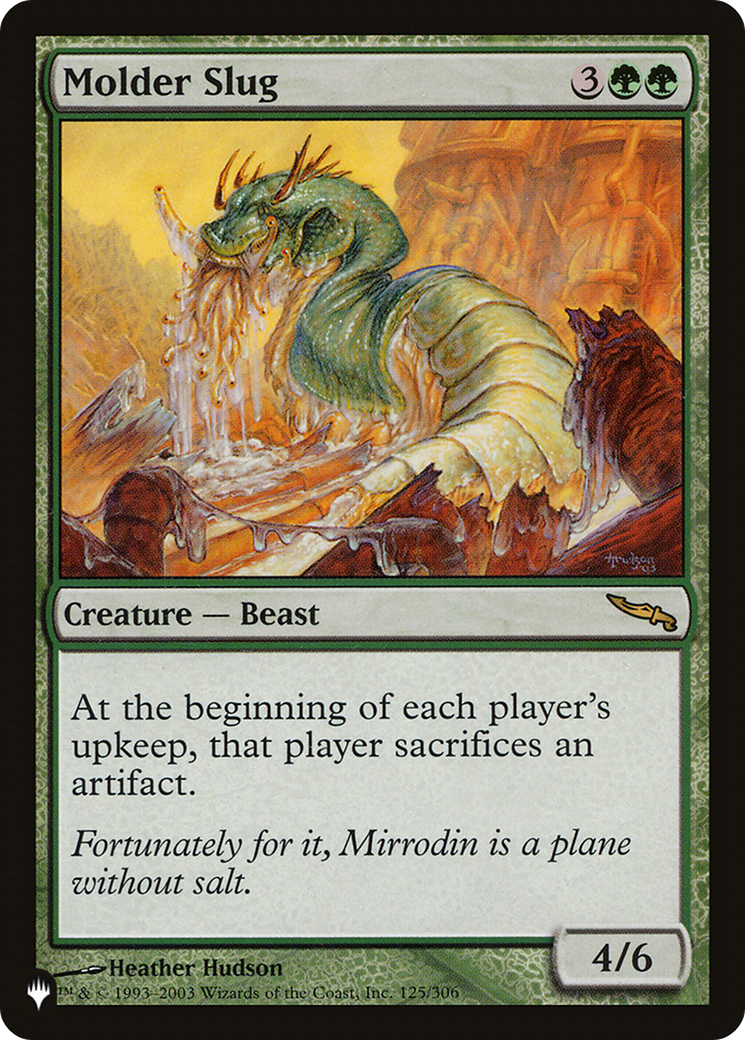 Molder Slug (PLIST-931) - The List - Premium MTG Single from Wizards of the Coast - Just $0.25! Shop now at Game Crave Tournament Store