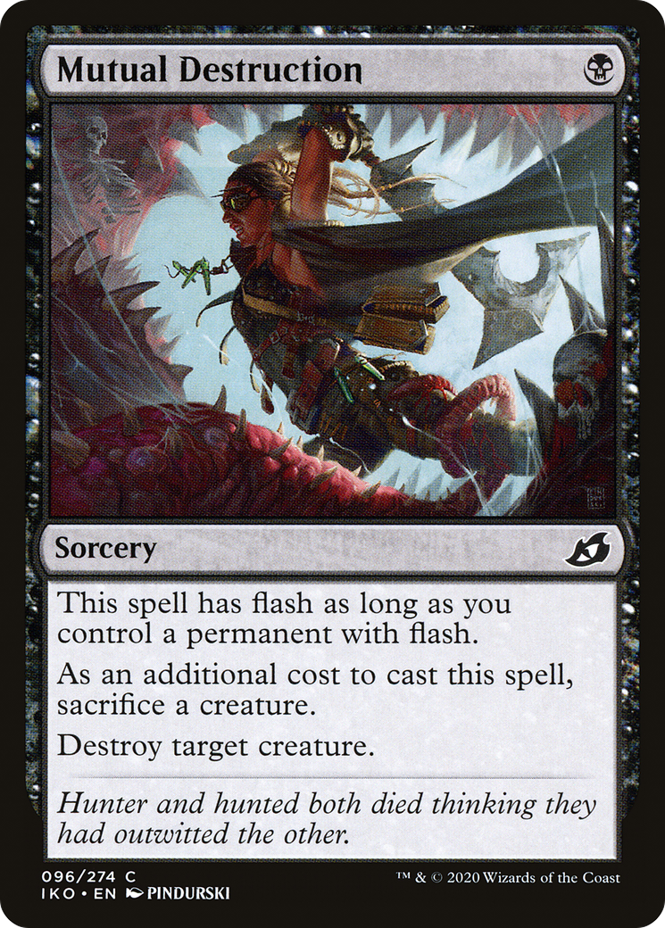 Mutual Destruction (IKO-096) - Ikoria: Lair of Behemoths Foil - Premium MTG Single from Wizards of the Coast - Just $0.08! Shop now at Game Crave Tournament Store