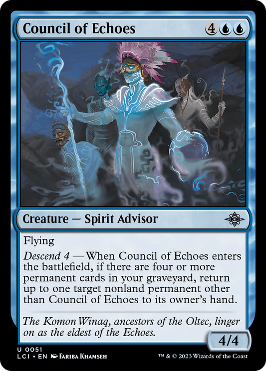 Council of Echoes (LCI-051) - The Lost Caverns of Ixalan - Premium MTG Single from Wizards of the Coast - Just $0.08! Shop now at Game Crave Tournament Store