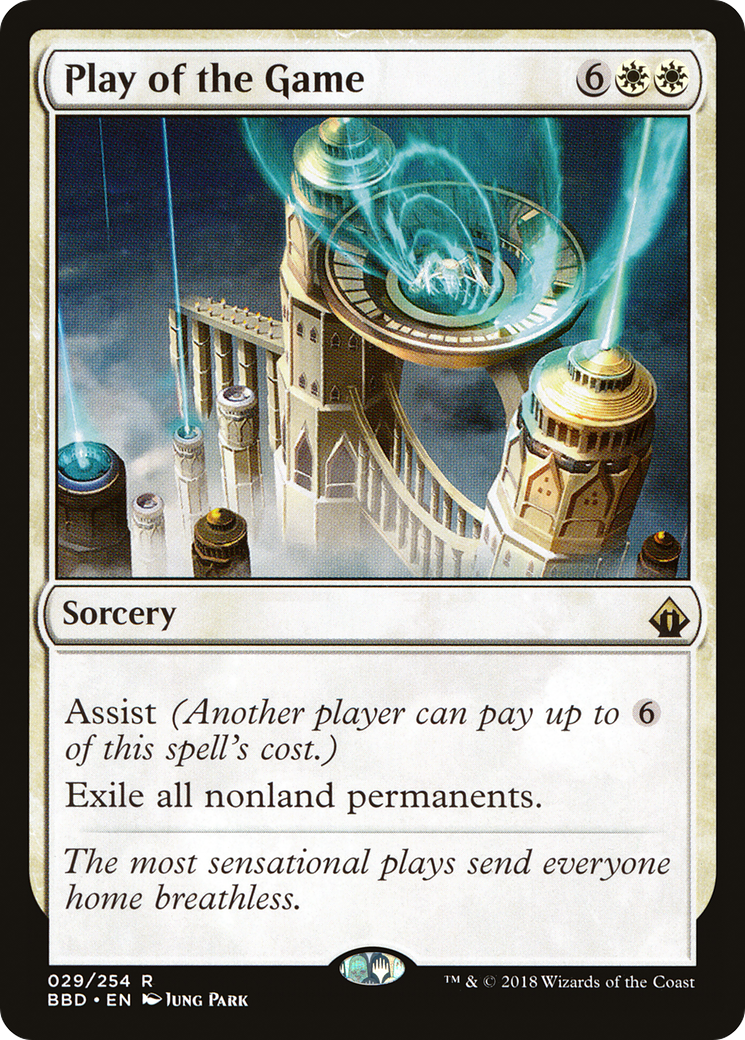 Play of the Game (BBD-029) - Battlebond Foil - Premium MTG Single from Wizards of the Coast - Just $0.20! Shop now at Game Crave Tournament Store