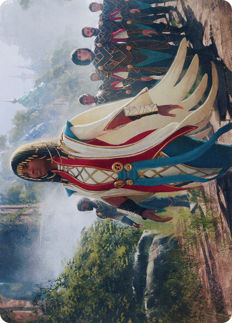 Queen Kayla bin-Kroog // Queen Kayla bin-Kroog (ABRO-039) - The Brothers' War Art Series (Borderless) - Premium MTG Single from Wizards of the Coast - Just $0! Shop now at Game Crave Tournament Store