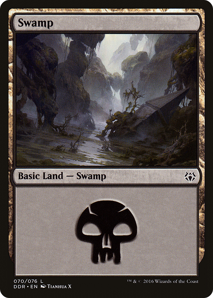 Swamp (DDR-070) - Duel Decks: Nissa vs. Ob Nixilis - Premium MTG Single from Wizards of the Coast - Just $0.08! Shop now at Game Crave Tournament Store