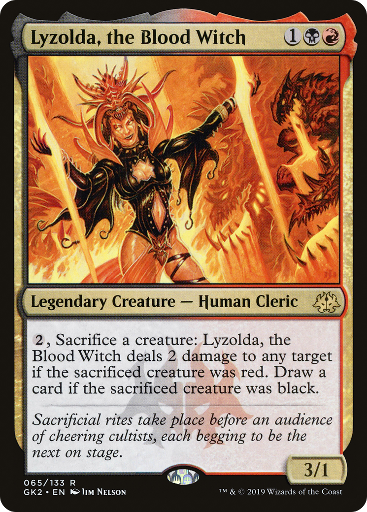Lyzolda, the Blood Witch (GK2-065) - RNA Guild Kit - Premium MTG Single from Wizards of the Coast - Just $0.09! Shop now at Game Crave Tournament Store